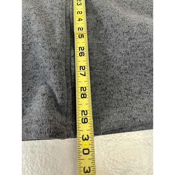 Chicago Blackhawks Sweater Mens XL Gray NHL Fleece Full Zip Jacket Hockey - Picture 6 of 9